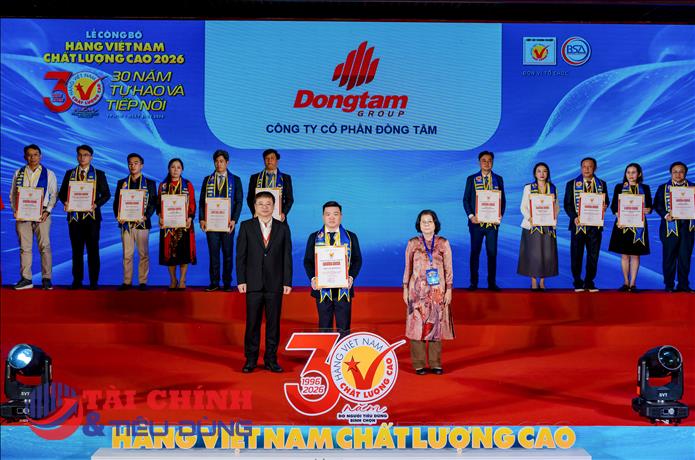 Đồng Tâm 57 năm kiến tạo niềm tin, khẳng định vị thế hàng Việt Nam chất lượng cao 2026