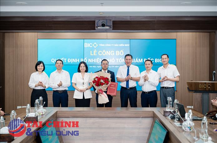Tổng Công ty Bảo hiểm BIDV bổ nhiệm nhân sự cấp cao