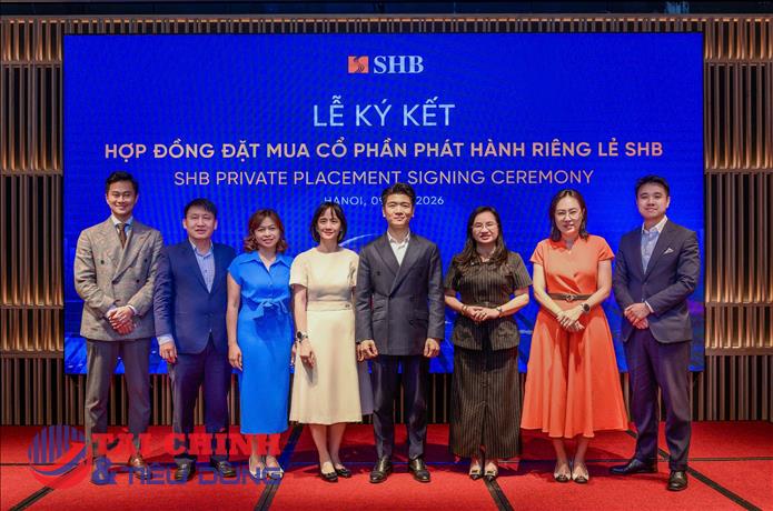 SHB ký kết thỏa thuận phát hành riêng lẻ với hàng loạt quỹ đầu tư lớn