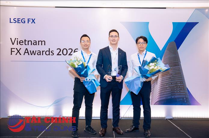 Vietcombank tiếp tục khẳng định vị thế với cú đúp danh hiệu trong lĩnh vực kinh doanh ngoại hối