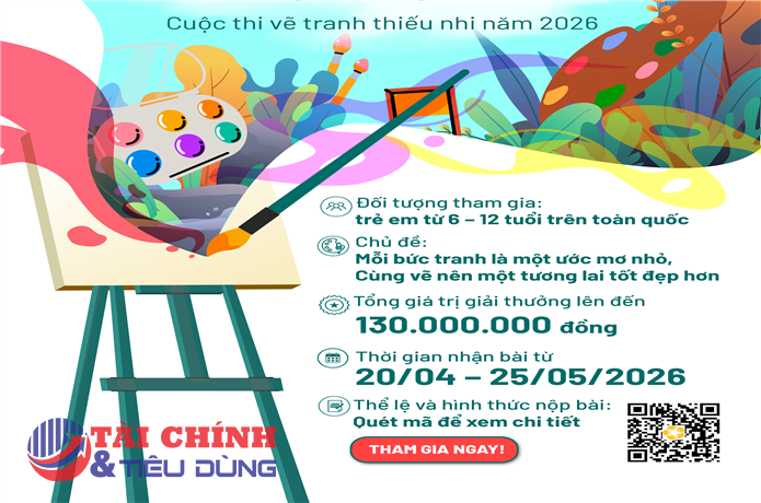 Cuộc thi tranh thiếu nhi “Cùng BIDV vẽ ước mơ”