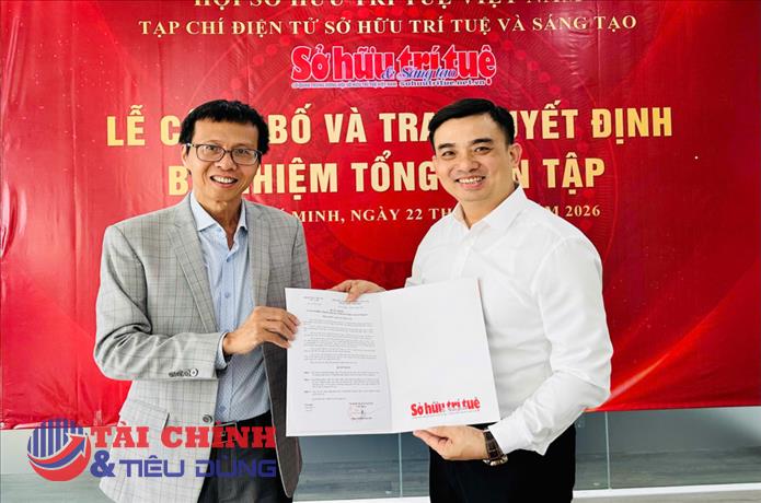 Bổ nhiệm tân Tổng Biên tập Tạp chí điện tử Sở hữu Trí tuệ và Sáng tạo