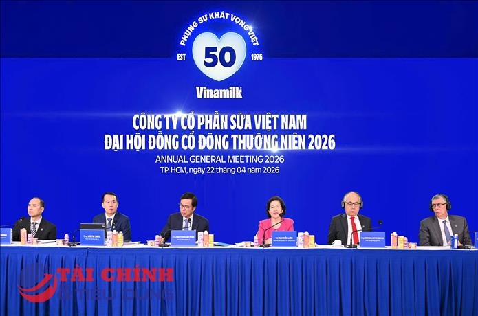 Vinamilk báo lãi quý 1/2026 tăng 55% so với cùng kỳ, cổ tức tiền mặt tiếp tục duy trì mức cao