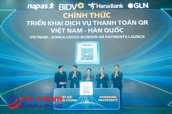BIDV, Hana Bank và các đối tác triển khai dịch vụ thanh toán QR Việt - Hàn