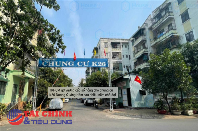 TP.HCM gỡ vướng cấp sổ hồng cho chung cư K26 Dương Quảng Hàm sau nhiều năm chờ đợi