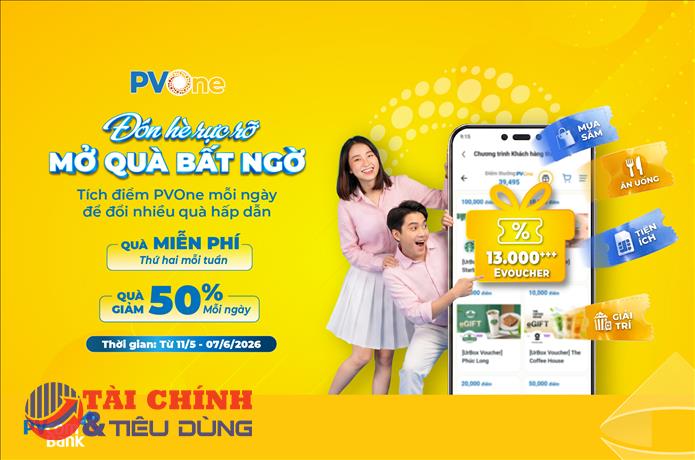 PVcomBank gia tăng ưu đãi cho khách hàng trên hệ sinh thái PVOne
