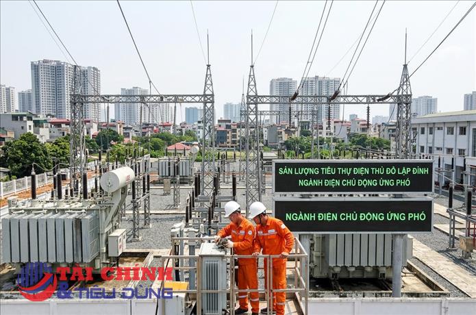 Ngành điện miền Bắc chủ động nhiều kịch bản ứng phó cao điểm nắng nóng