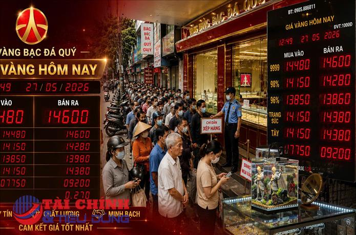 Giá vàng giảm sâu, người mua quay lại phố vàng bắt đáy