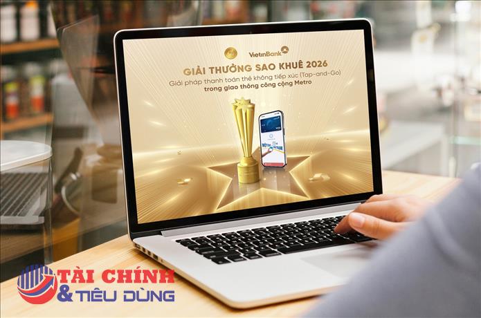 Giải pháp thanh toán thẻ Tap-and-Go tỏa sáng tại Giải thưởng Sao Khuê 2026 