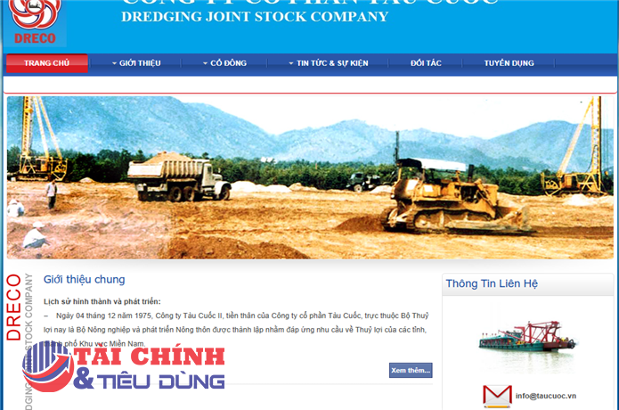 Công ty cổ phần Tàu Cuốc bị phạt vì chậm công bố thông tin tài chính nhiều năm liền