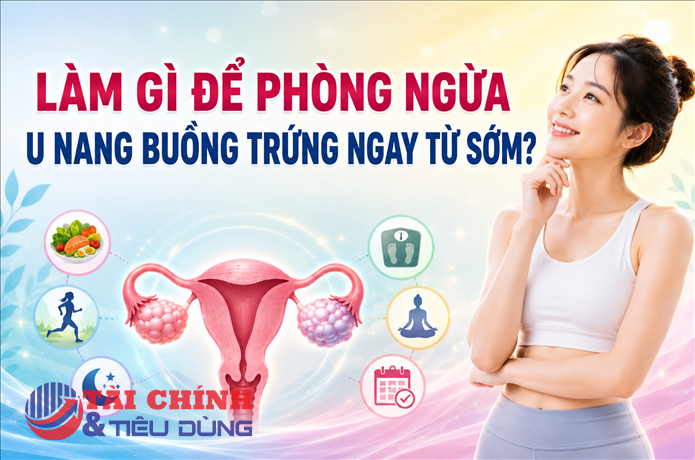 Làm gì để phòng ngừa u nang buồng trứng ngay từ sớm?