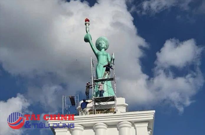 Tân Tạo ITA dừng thi công tượng “Nữ thần Khai phóng” sau phản ứng trái chiều