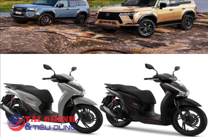 Thu hồi Toyota Land Cruiser Prado, Lexus GX550 và Honda SH vì lỗi cụm đồng hồ