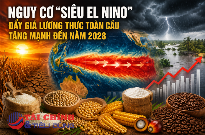 Siêu El Nino có thể đẩy giá lương thực toàn cầu tăng mạnh