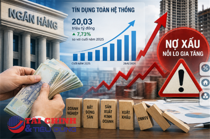 Nợ xấu trước ngã rẽ tăng trưởng