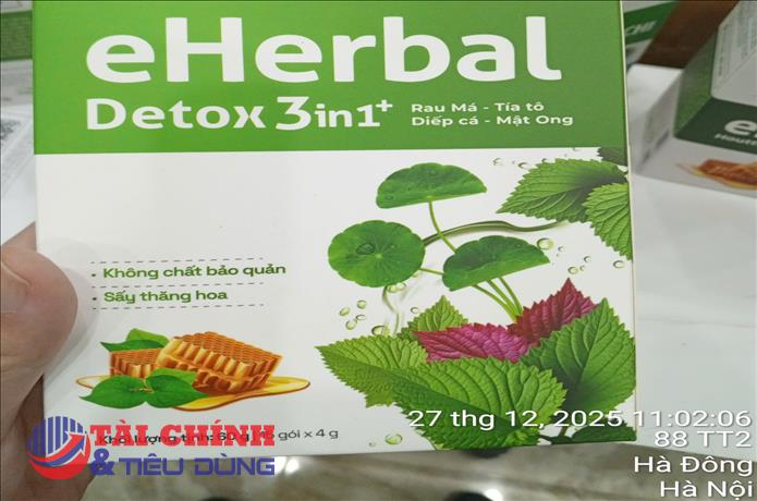 Tiêu hủy gần 76.000 hộp bột rau eHerbal vi phạm, trị giá hơn 2,6 tỷ đồng