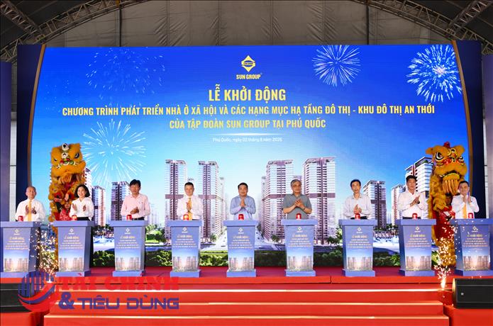 Sun Group đầu tư 40.000 tỷ đồng xây gần 50.000 căn nhà ở xã hội, nhà ở cho thuê "tiêu chuẩn Singapore" tại Phú Quốc