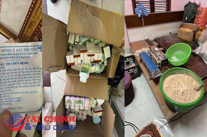 Triệt phá đường dây sản xuất thuốc Đông y giả tại Hà Nội