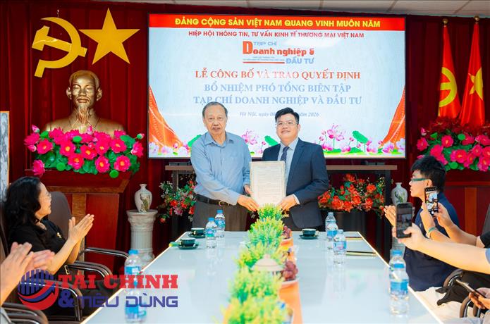 Nhà báo Lê Minh Tuấn giữ chức Phó Tổng Biên tập Tạp chí Doanh nghiệp và Đầu tư