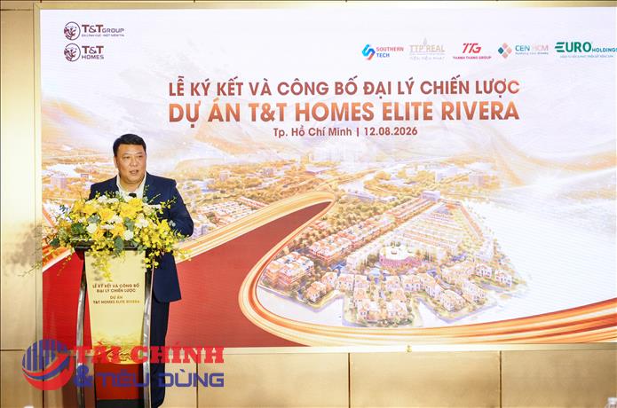 T&T Homes công bố 5 đại lý chiến lược, chuẩn bị mở bán T&T Homes Elite Rivera