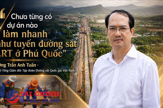 Lãnh đạo Tập đoàn Đường sắt Quốc gia Việt Nam: “Tuyến đường sắt nhẹ ở Phú Quốc làm siêu nhanh và là sự nỗ lực phi thường” 