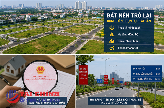 Đất nền trở lại nhưng với các sản phẩm chất lượng