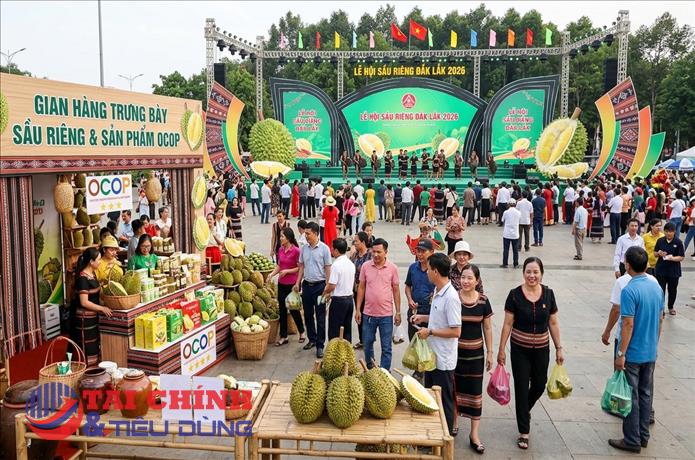 Sầu riêng Đắk Lắk tìm đường đi xa từ những kết nối mới