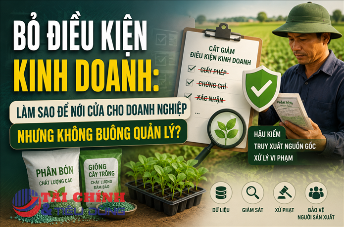 Cắt giảm thủ tục trong lĩnh vực nông nghiệp và môi trường phải gắn với hậu kiểm