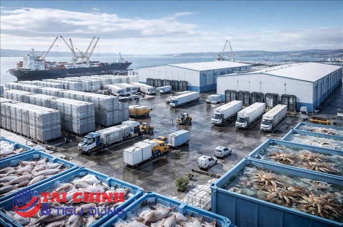 Cước vận chuyển tăng giá, doanh nghiệp thủy sản chịu thêm áp lực