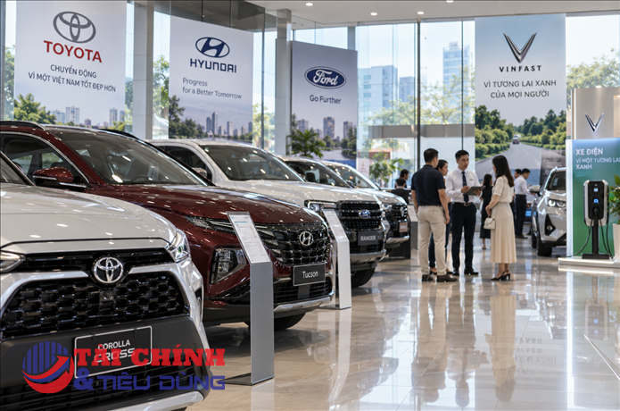 Thị trường ô tô Việt Nam nuôi lớn những “gã khổng lồ” FDI