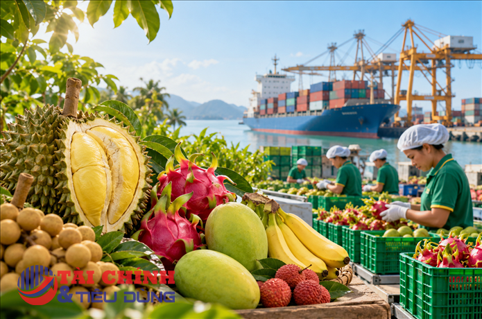Rau quả trở thành 'đầu kéo' mới của nông sản xuất khẩu